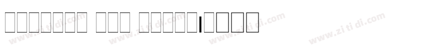 Avenida LET Plain1字体转换